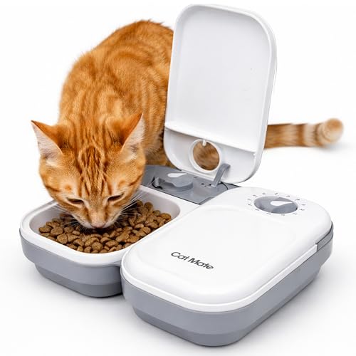 Cat Mate C200 2 Meal Automatic Pet Feeder with Timer and Ice Pack For Cats And Small...