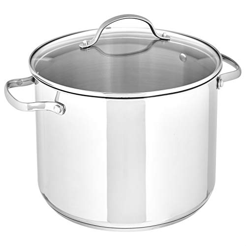 Amazon Basics Stainless Steel Stock Pot 8 Quart