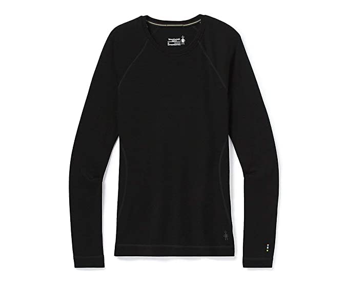 Smartwool SW016369001L Women's Merino 250 Baselayer Crew Black L