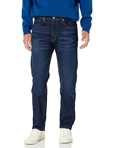 Levi's Men's 505 Regular Fit Jeans (Also Available in Big & Tall), Nail Loop Knot-Dark Indigo, 36W x 29L