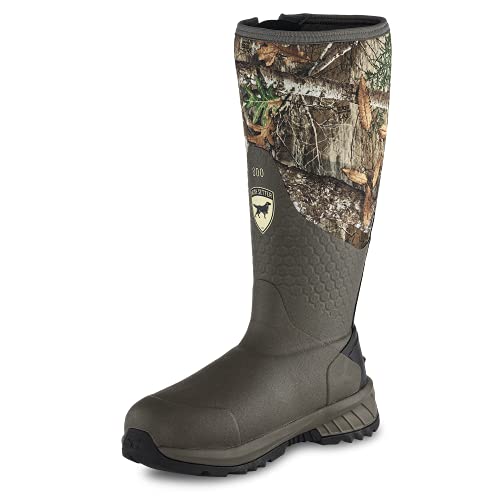 Irish Setter, MudTrek, Unisex, 17", Waterproof, Insulated 800g, Adjustable Full Fit, Hunting Boot, Realtree Edge, 11 E (Wide)
