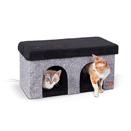 K&H Pet Products Duplex Trusted Brand A functional and adorable condo perfect to keep your outdoor