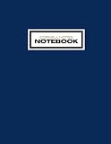 Cornell Notes Notebook Cornell Note Taking System Notebook For School And University 120 College Ruled Medium Lined Pages Simple Navy Cover