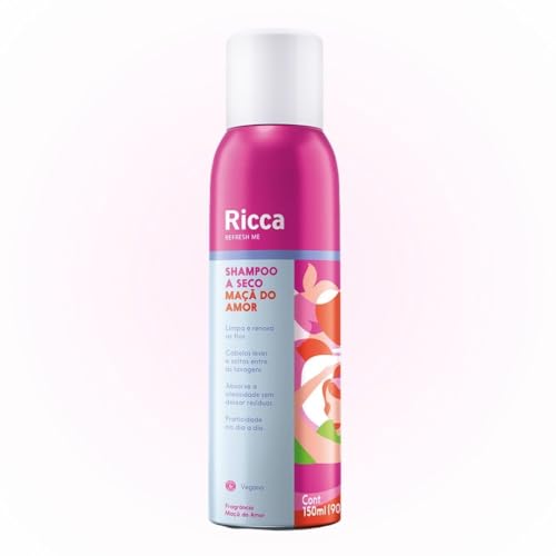Shampoo Seco Maça 150Ml Ricca