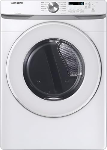 Samsung DVE45T6000W 7.5 cu. ft. Front Load Electric Dryer
