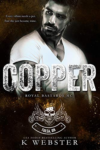 Copper book cover