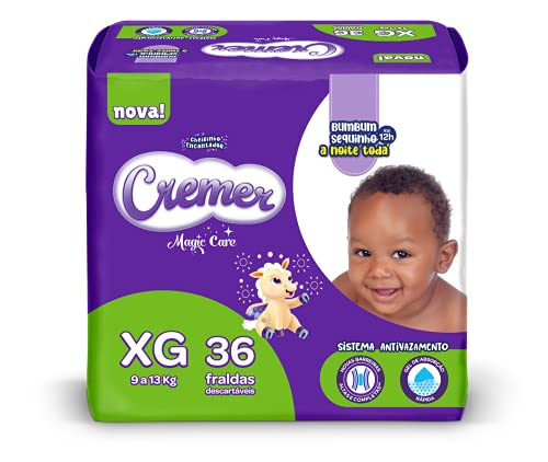 Fralda Cremer Mega XG 36 Unidades