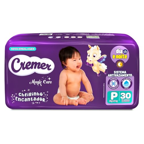RECORRÊNCIA Fralda Cremer Magic Care P - 30 tiras