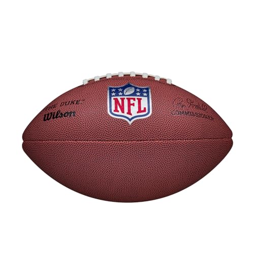 WILSON NFL Authentic Footballs - The Duke, Brown