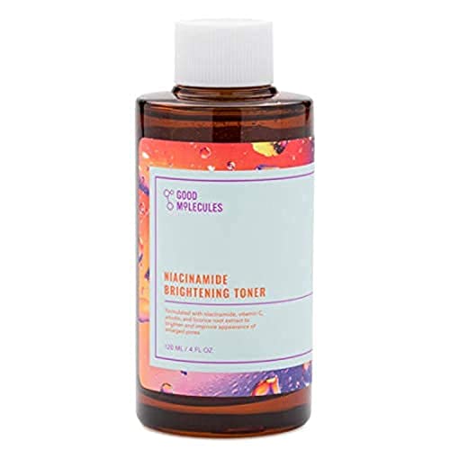 Good Molecules Niacinamide Brightening Toner - Toner for Face with Niacinamide and Arbutin for Skin Tone Balancing- Pore Minimizer, Facial Skin Care