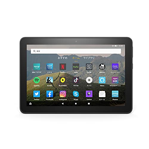 みんながおすすめする安いタブレット人気投票・ランキング　4位　Fire HD 8の画像