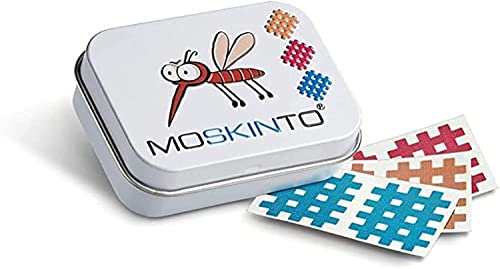 Moskinto The Original Mosquito Itch Relief Patches for Kids & Adults, Bug Bite Patches Soothe Swelling & Itching, Anti Itch Bug Bite Relief, Suction Tool Alternative, Family Pack, 42 Count
