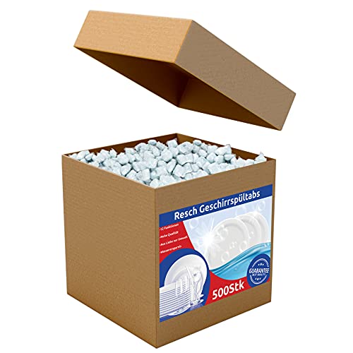 (-27%) vidaXL 12-in-1 Spülmaschinentabs 500 Stk. 9 kg