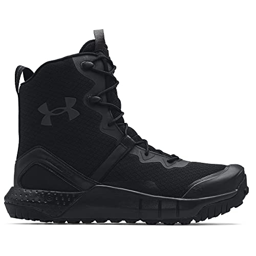 Under Armour Men's Micro G Valsetz Zip Military and Tactical Boot, Black (001)/Black, 10 M US
