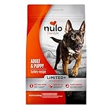 Nulo FreeStyle Limited Ingredient Dry Dog Food - High Protein Turkey Recipe, Natural Grain Free Dog Food for Puppies & Adults, Small, Medium and Large Breed Kibble, 24lb Bag