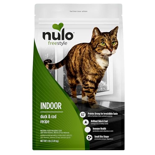 Nulo Grain-Free Indoor Cat, Duck & Lentils Recipe Vitamin-rich The combination of 4 high-quality
