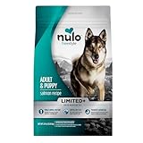Nulo FreeStyle Limited Ingredient Dry Dog Food - High Protein Salmon Recipe, Natural Grain Free Dog Food for Puppies & Adults, Small, Medium and Large Breed Kibble, 24lb Bag