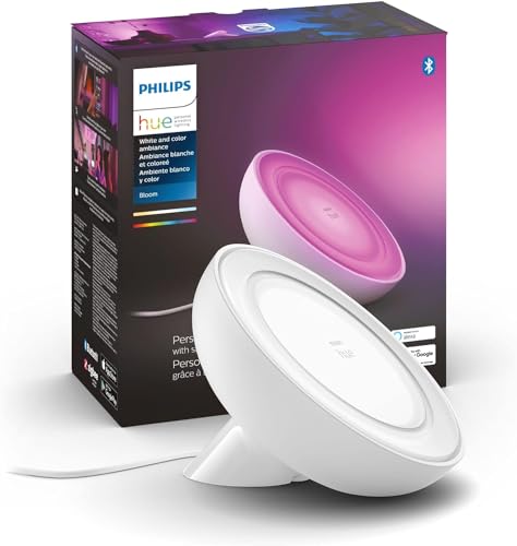 Bloom Smart Table Lamp White White And Color Ambiance LED Color
