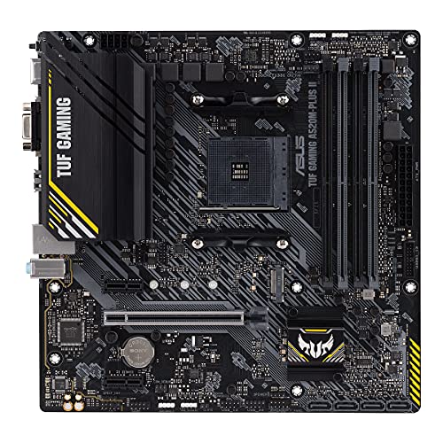 Placa Mae Asus Tuf Gaming A520m-plus Ii Ddr4 Preto