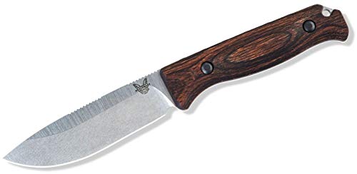 Benchmade - Saddle Mountain 15002 Hunting Knife with Wood Handle (15002)