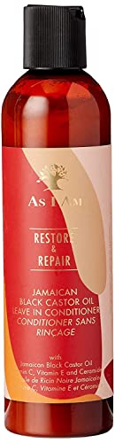 AS I AM JBCO Jamaican Black Castor Oil Leave in Conditioner, 501658