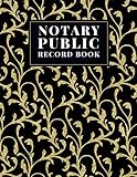 Notary Public Record Book Notary Logbook For Record Notarial Entries Office Notary Journal Notary Public Records Book And Notary Receipt Log Book