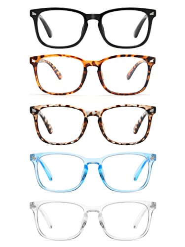 CCVOO Reading Glasses for Women/Men, Eyeglasses, Blue Light Readers for Women/Men, Computer Eye Glasses, Cheaters