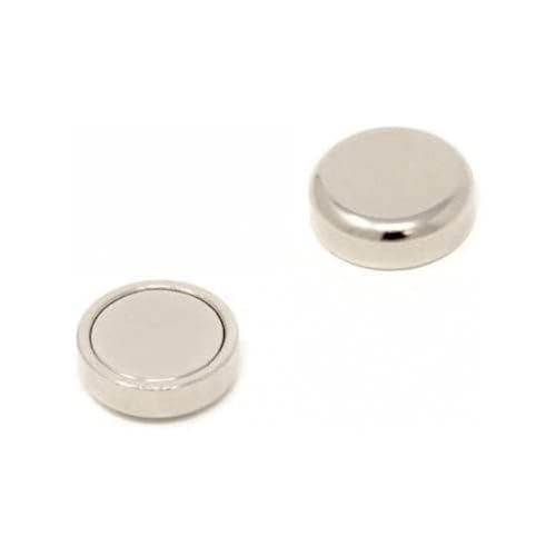 N42 Neodymium Glue In Pot Magnet Ideal for When a Screw is Not a Possible Fixing Option - 16mm dia