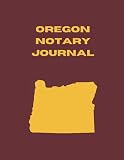 Oregon Notary Journal Journal Of Notarial Acts