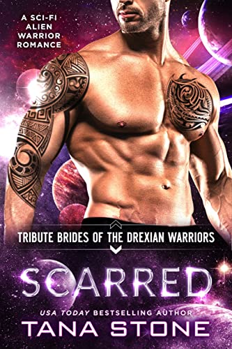 Scarred book cover