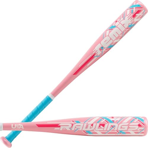 Rawlings Remix T-Ball Bat -12 Drop, 2-1/4 Inch Barrel, 1-Piece Aluminum