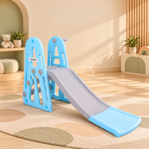 Amazon Brand - Solimo Garden Slide | 2+ Years Blue Grey Amazon Brand - Solimo Garden Slide | 2+ Years Blue Grey