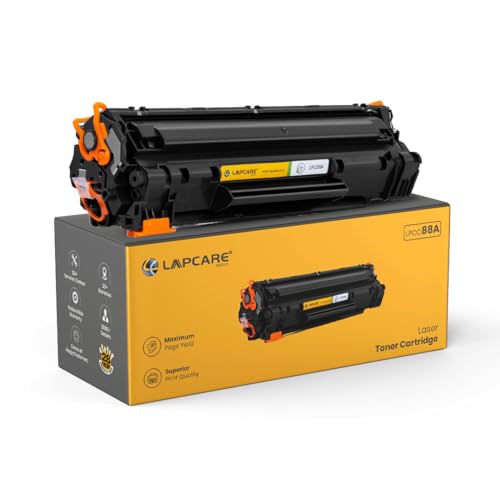 LAPCARE 88A/CC388A Laser Toner Printer Cartridge | for HP Laser Jet P1007/P1008/P1106/P1108, Pro M1136/M1213nf/M1216, Pro M202dw / MFP M128/ M226 | Up