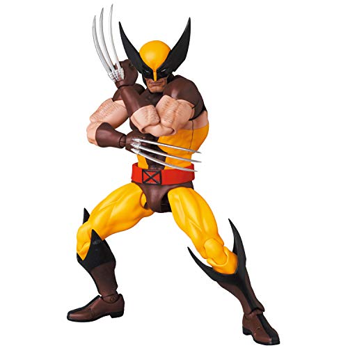 Medicom Toy MAFEX No. 138 Wolverine (BROWN COMIC Ver.) Total Height: Approx. 5.7 inches (145 mm), Painted Action Figure