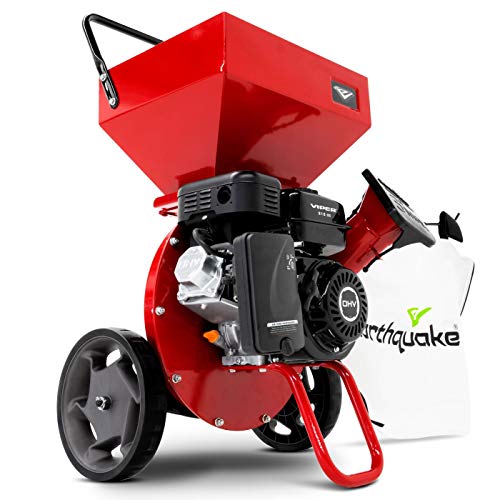 Earthquake K33 and K32 Heavy-Duty Chipper Shredders Branches Earthquake makes