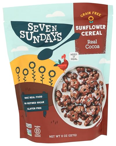 Seven Sundays Sunflower Cereal Real Cocoa 8 Oz Bag Grain And Gluten