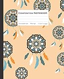 Composition Notebook 75 X 925 Dream Catcher Cute Notebook For School Students New Giftcomposition Notebook Wide Ruled Cute 110 Pages
