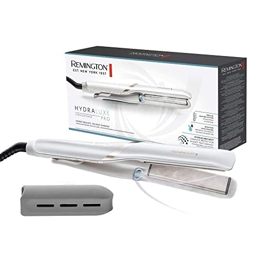 (-58%) Remington Glätteisen [Testsieger] Hydraluxe Pro (Nebel Technologie "Hydracare" für langanhaltende Ergebnisse ohne Hitze-Schäden, feuchtigkeitsspeichernde Keramikbeschichtung) Haarglätter S9001