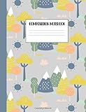 Composition Notebook Blue Mountains College Ruled Homeschooling Distance Learning Exercise Books