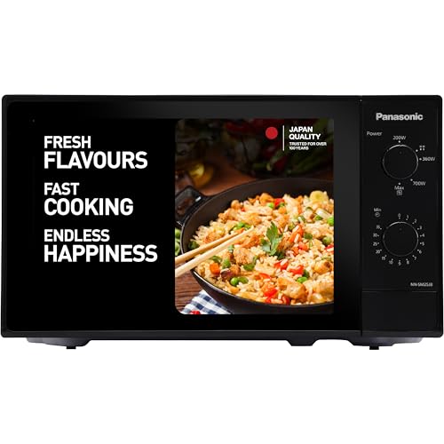 Panasonic 20 L Solo Microwave Oven (NN-SM25JBFDG,Black)