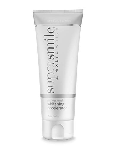 Supersmile Extra White Professional Whitening Accelerator - Enamel-Safe Teeth Whitening Gel - Effectively Lifts Deep-Set Stains without Sensitivity - 7 oz