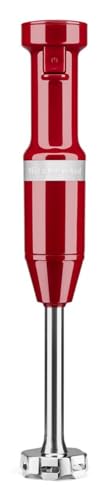 KitchenAid Variable Speed Corded Hand Blender KHBV53, Empire Red