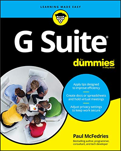 G Suite For Dummies book cover