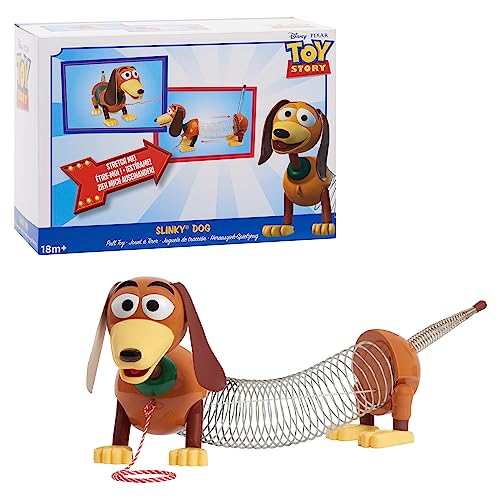 Disney And Pixar Toy Story Slinky Dog Pull Toy Walking Spring Dog Toy