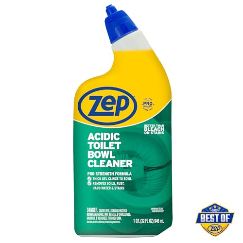 Zep Acidic Toilet Bowl Cleaner, 32 Oz