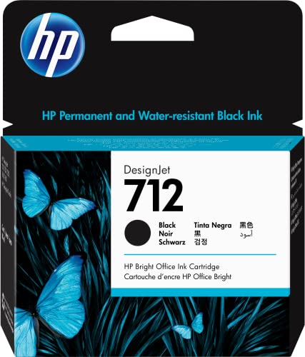 HP 712 Black 80-ml Genui...