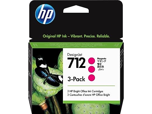 HP 712 Magenta 29-ml 3-P...