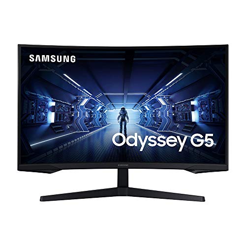 Samsung Odyssey G5 Gaming Monitor The Odyssey's curved monitor hosts exquisite