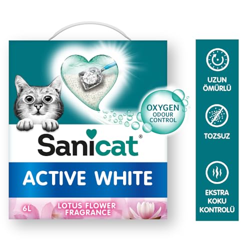 Saco blanco de Sanicat Active White mineral natural sin perfume