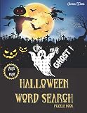 Oh My Ghost Halloween Word Search Puzzle Book Large Print Word Search For Adults And Kids 9